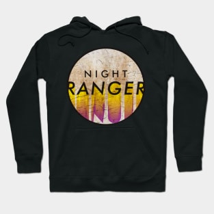 Night Ranger - VINTAGE YELLOW CIRCLE Hoodie